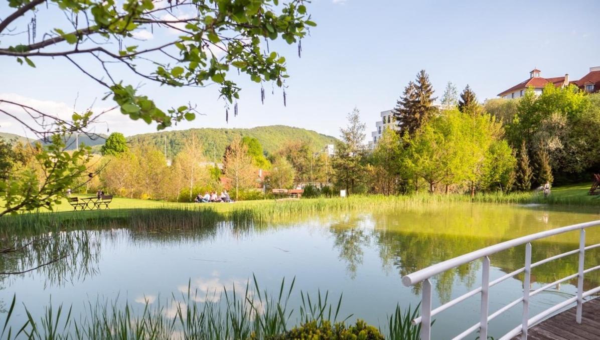 Alure Residences 3 & 24H Self Check-In, Parking In The Garage In The Apartment Building Included, New Building, Terrace, Green Location With A Forest Park With A Lake, Children'S Playground Банска бистрица Екстериор снимка